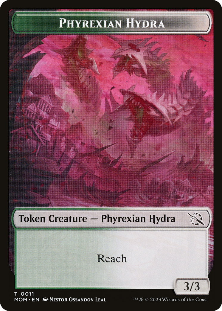 Phyrexian Myr // Phyrexian Hydra (11) Double-Sided Token [March of the Machine Tokens] | Game Grid - Logan