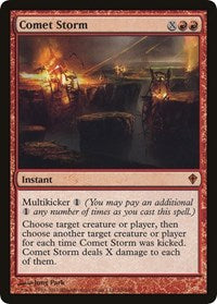 Comet Storm (Oversized) [Oversize Cards] | Game Grid - Logan