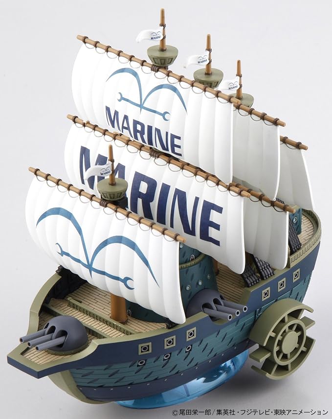 One Piece Grand Ship Collection Model Kit: Marine Ship | Game Grid - Logan