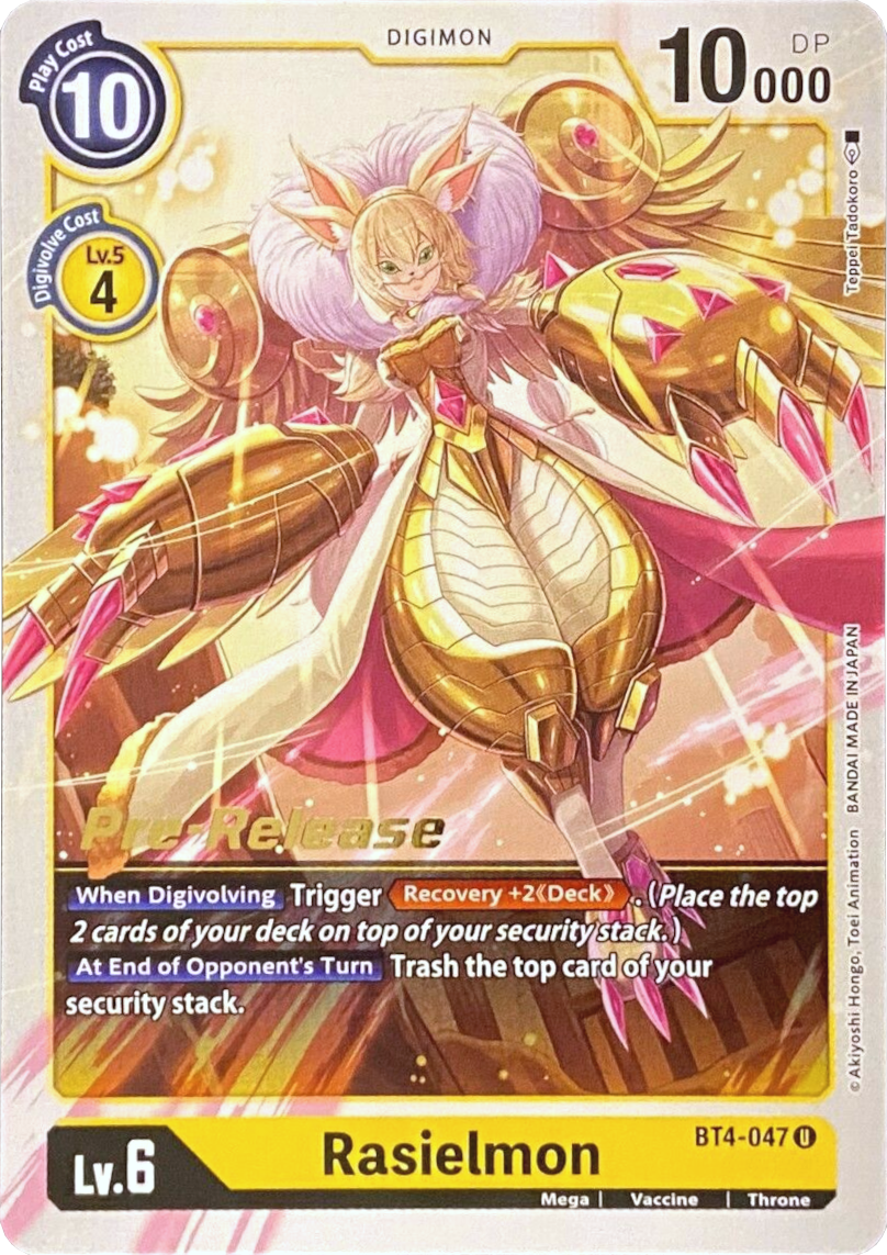 Rasielmon [BT4-047] [Great Legend Pre-Release Promos] | Game Grid - Logan