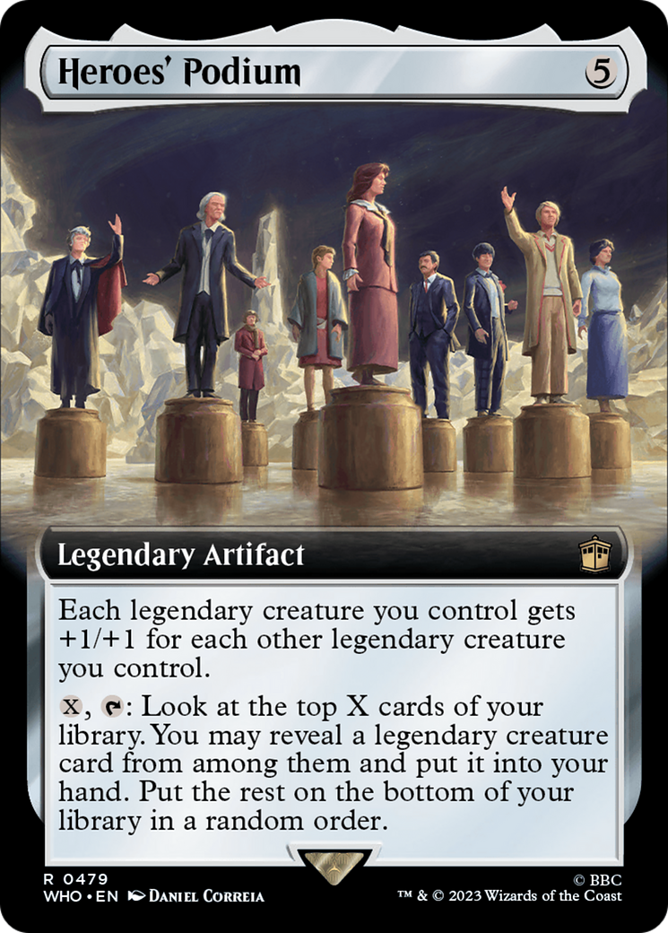 Heroes' Podium (Extended Art) [Doctor Who] | Game Grid - Logan