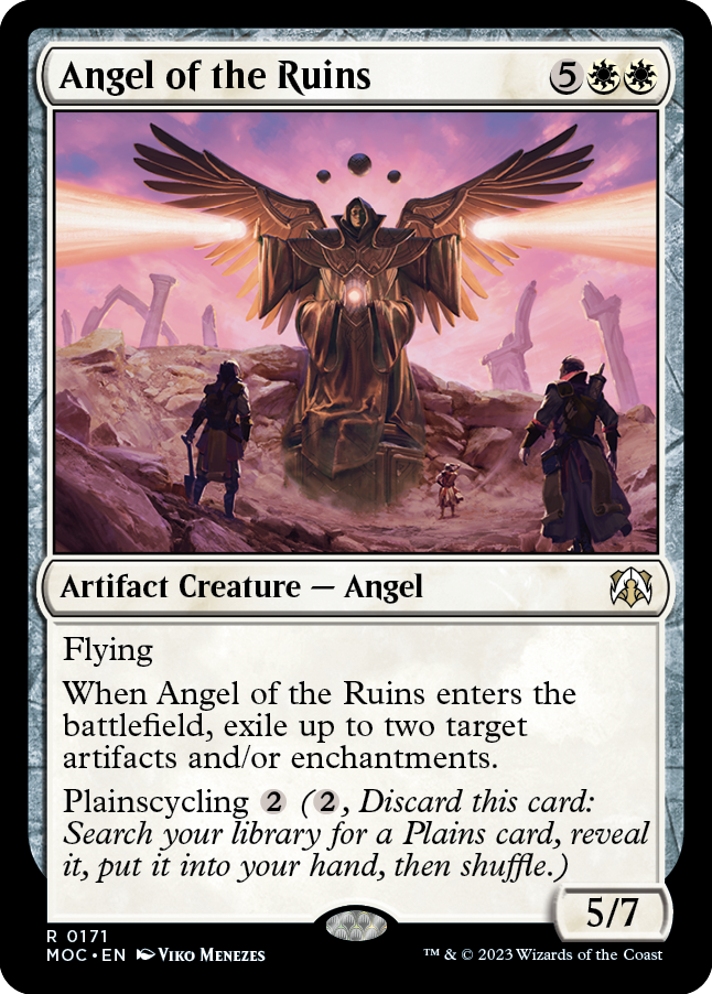 Angel of the Ruins [March of the Machine Commander] | Game Grid - Logan