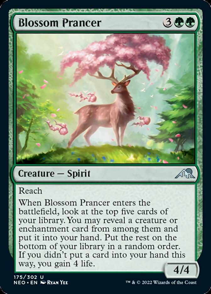 Blossom Prancer [Kamigawa: Neon Dynasty] | Game Grid - Logan