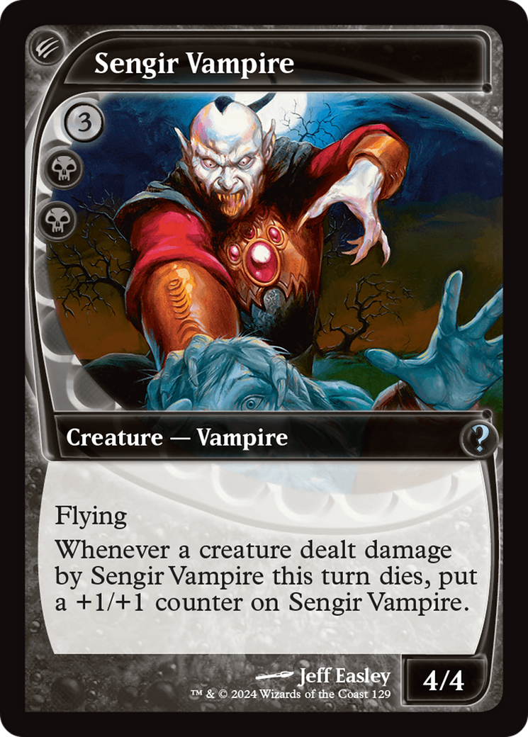 Sengir Vampire (Future Sight) [Mystery Booster 2] | Game Grid - Logan