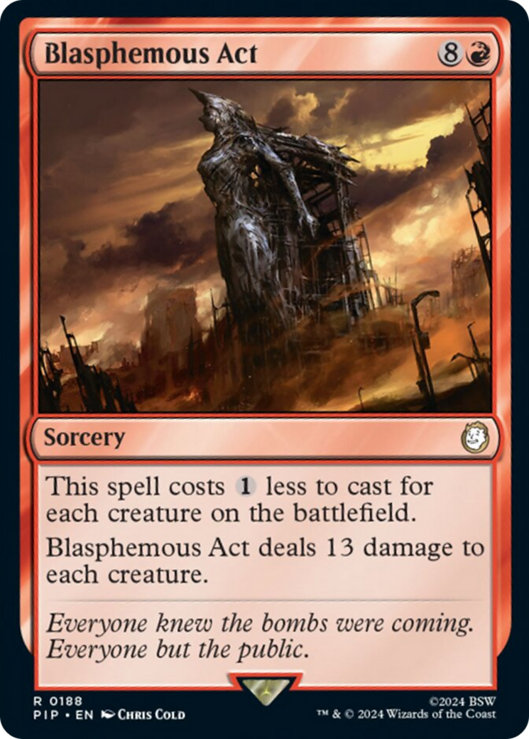 Blasphemous Act [Fallout] | Game Grid - Logan