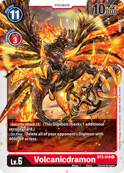 Volcanicdramon [BT2-018] [Release Special Booster Ver.1.0] | Game Grid - Logan