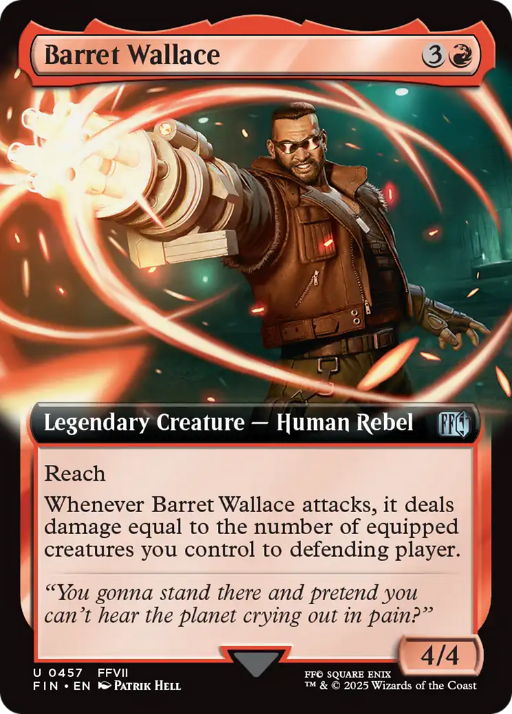 Barret Wallace (Extended Art) [FINAL FANTASY] | Game Grid - Logan
