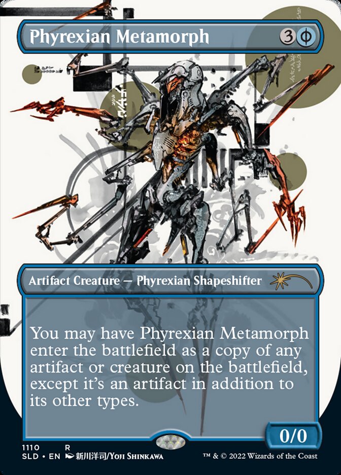 Phyrexian Metamorph (Borderless) [Secret Lair Drop Series] | Game Grid - Logan