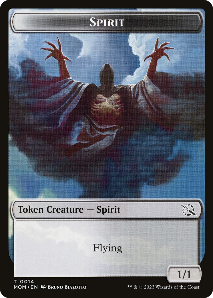 Elemental (02) // Spirit (14) Double-Sided Token [March of the Machine Tokens] | Game Grid - Logan