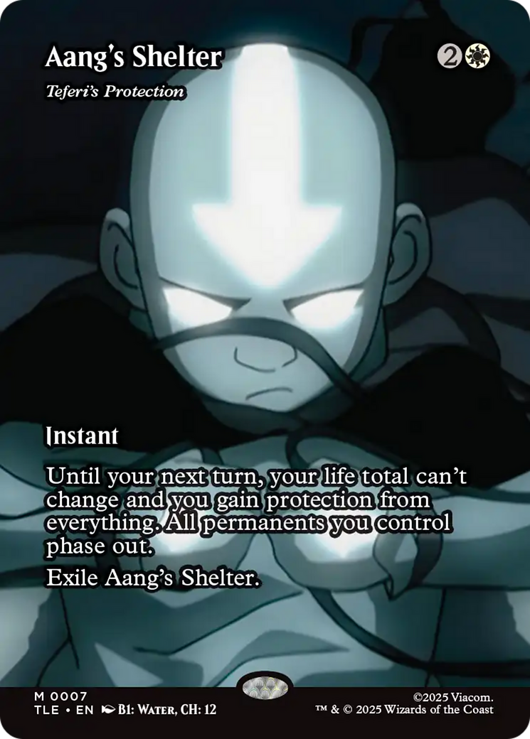Aang's Shelter - Teferi's Protection (Borderless) [Avatar: The Last Airbender: Eternal-Legal] | Game Grid - Logan