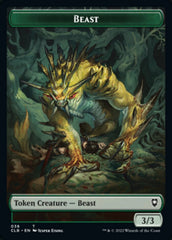 Satyr // Beast Double-Sided Token [Commander Legends: Battle for Baldur's Gate Tokens] | Game Grid - Logan