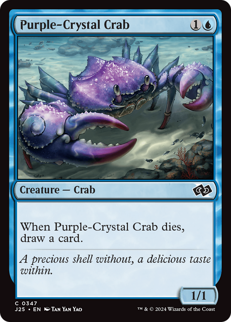 Purple-Crystal Crab [Foundations Jumpstart] | Game Grid - Logan