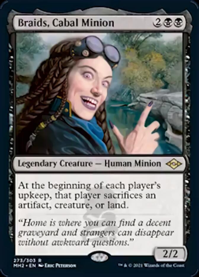 Braids, Cabal Minion (Foil Etched) [Modern Horizons 2] | Game Grid - Logan