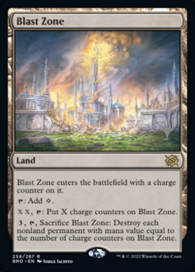 Blast Zone (Promo Pack) [The Brothers' War Promos] | Game Grid - Logan