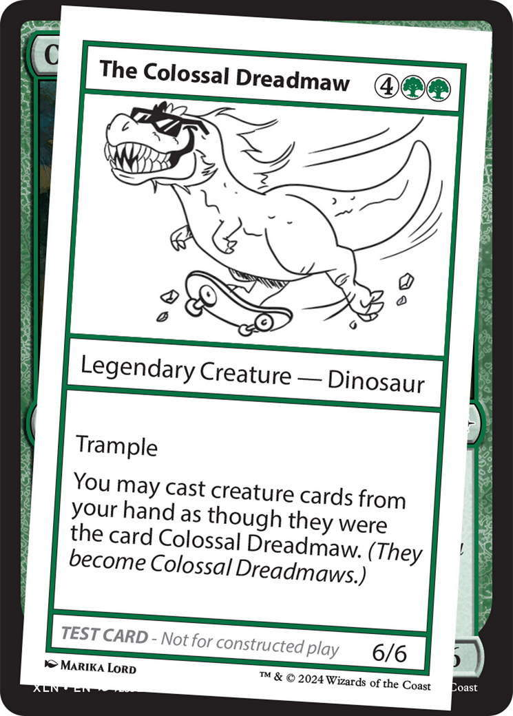 The Colossal Dreadmaw [Mystery Booster 2 Playtest Cards] | Game Grid - Logan