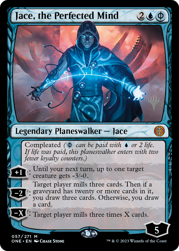 Jace, the Perfected Mind (Promo Pack) [Phyrexia: All Will Be One Promos] | Game Grid - Logan