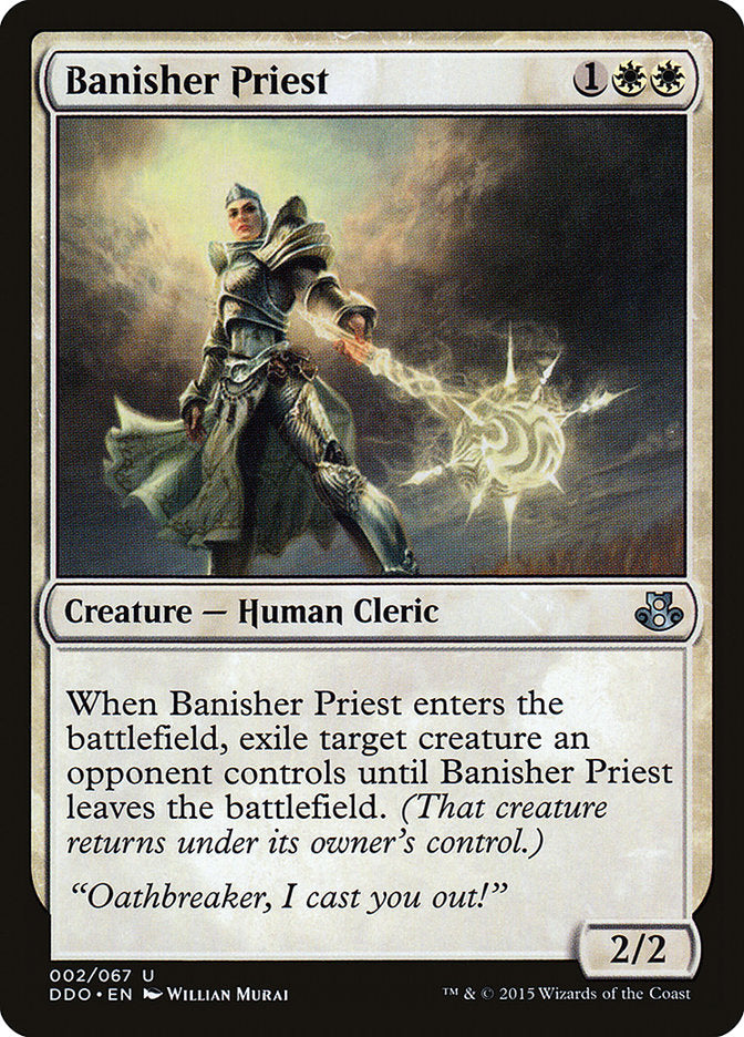 Banisher Priest [Duel Decks: Elspeth vs. Kiora] | Game Grid - Logan