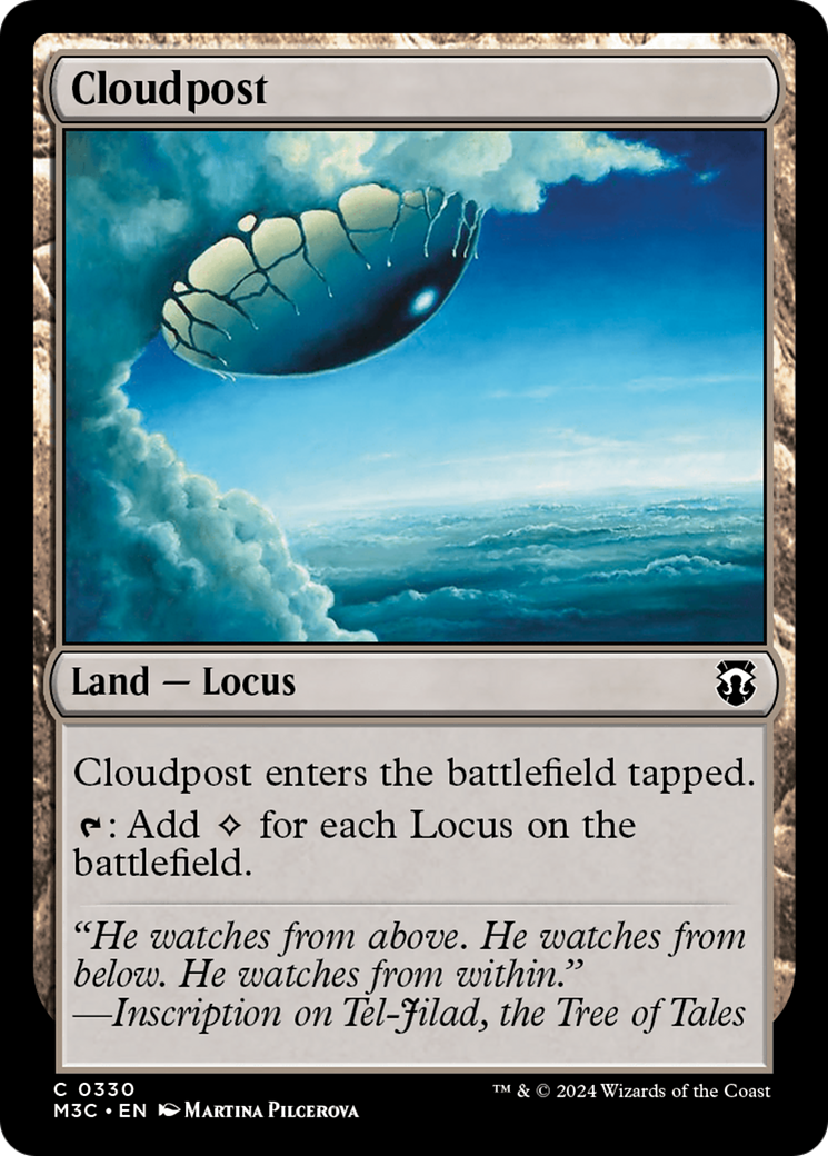 Cloudpost (Ripple Foil) [Modern Horizons 3 Commander] | Game Grid - Logan