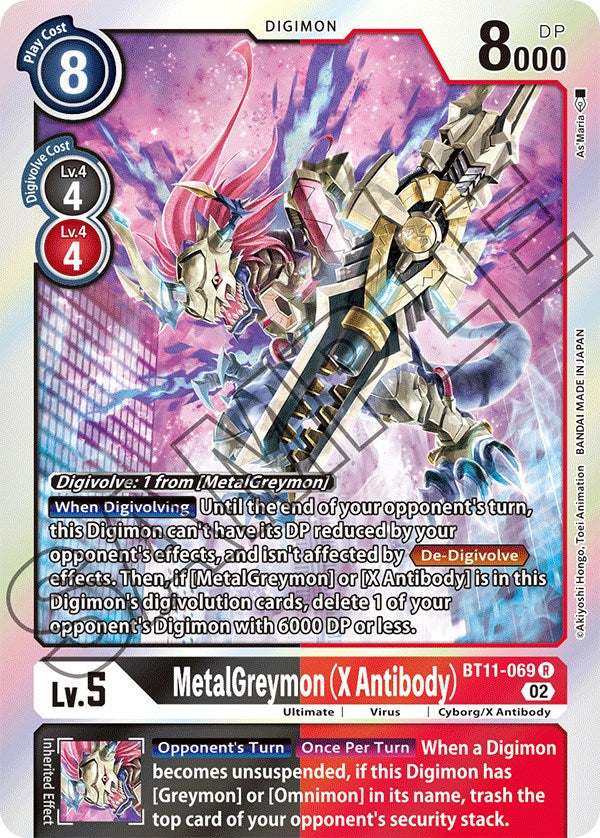 MetalGreymon (X Antibody) [BT11-069] [Dimensional Phase] | Game Grid - Logan