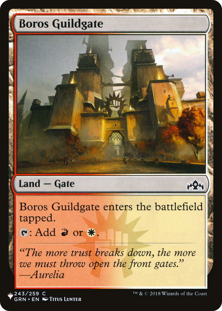 Boros Guildgate [The List] | Game Grid - Logan