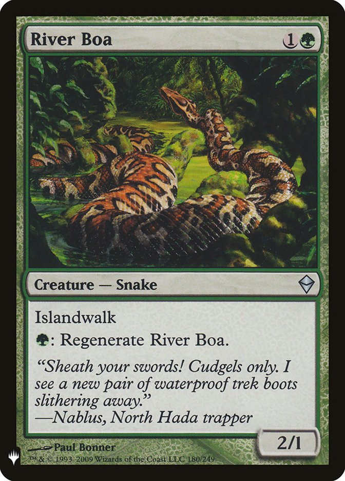 River Boa [Mystery Booster] | Game Grid - Logan