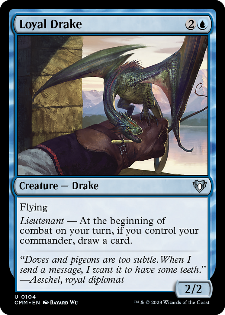 Loyal Drake [Commander Masters] | Game Grid - Logan