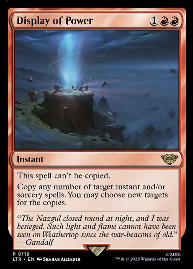 Display of Power [The Lord of the Rings: Tales of Middle-Earth] | Game Grid - Logan