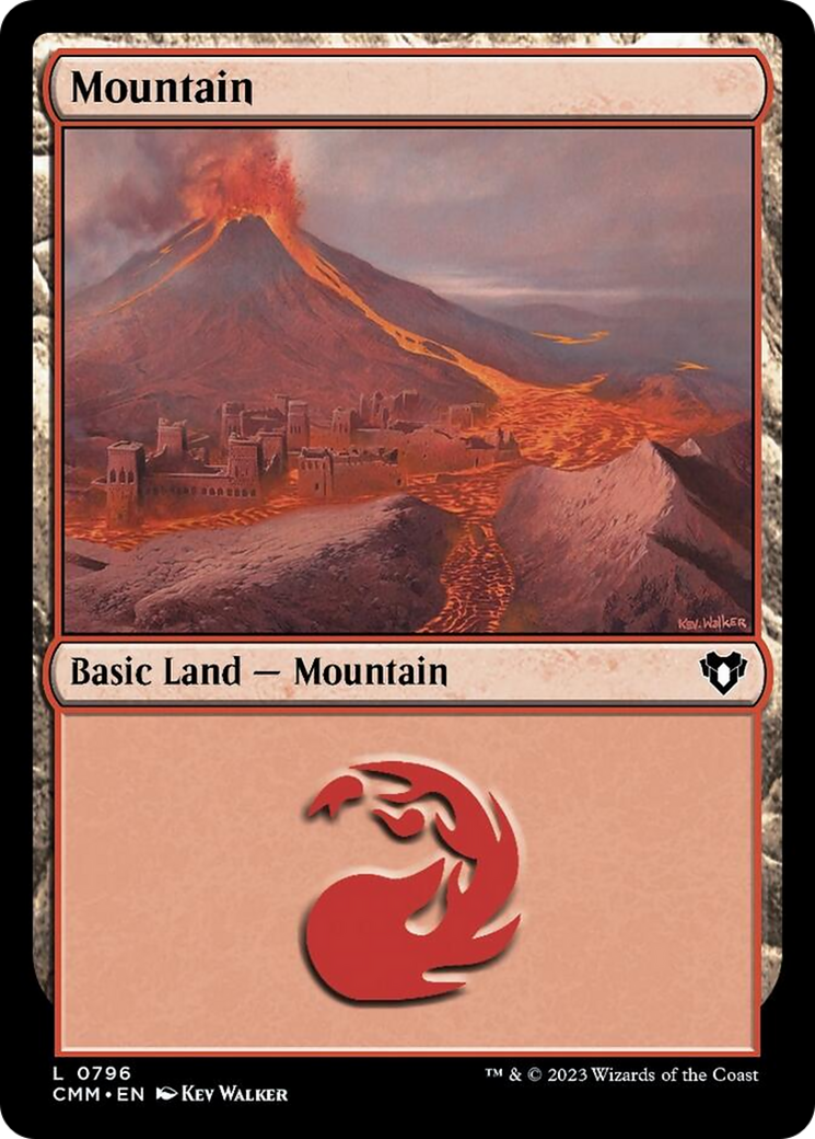 Mountain (796) [Commander Masters] | Game Grid - Logan