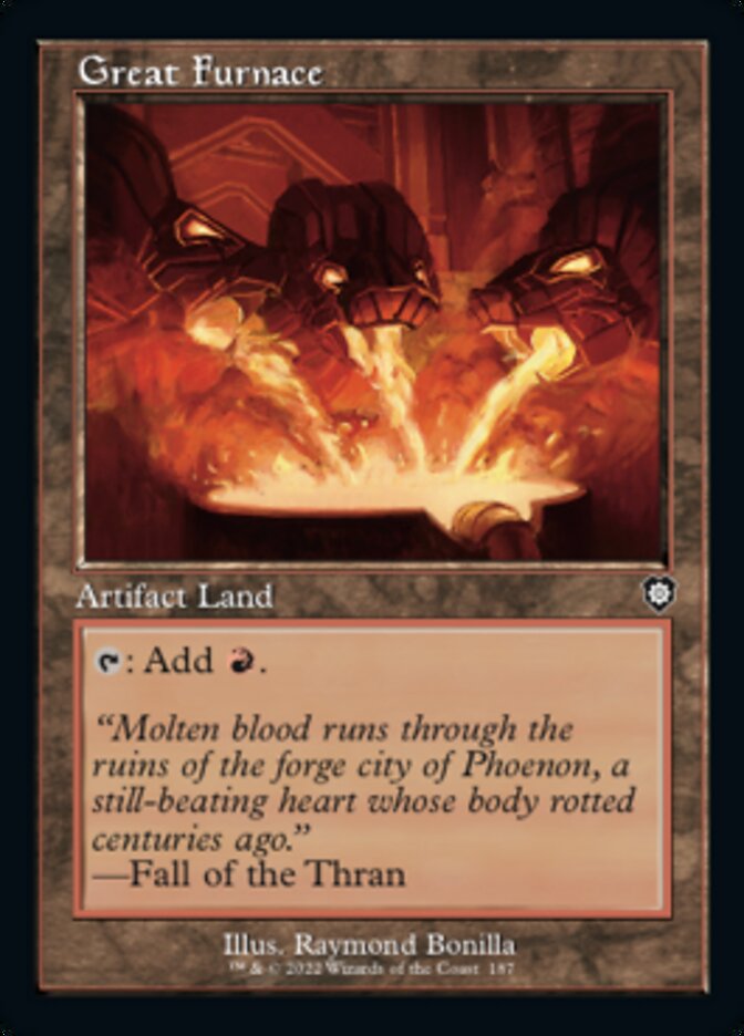 Great Furnace (Retro) [The Brothers' War Commander] | Game Grid - Logan