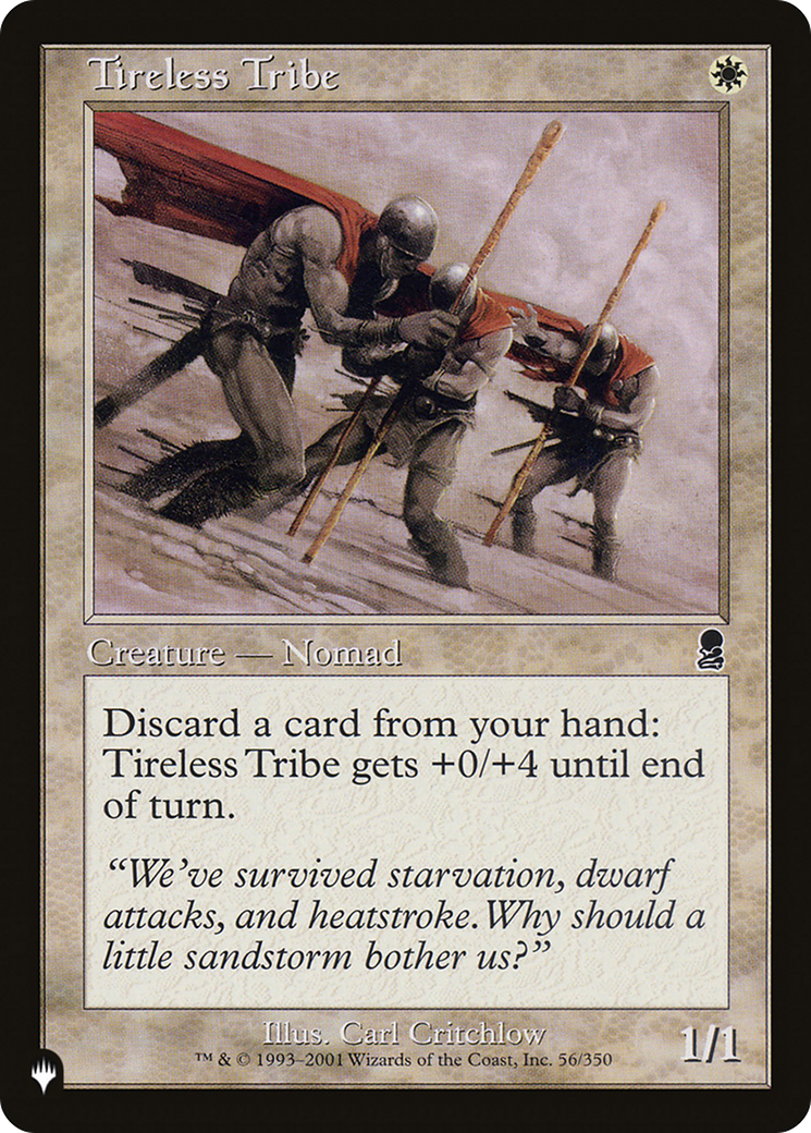 Tireless Tribe [The List] | Game Grid - Logan