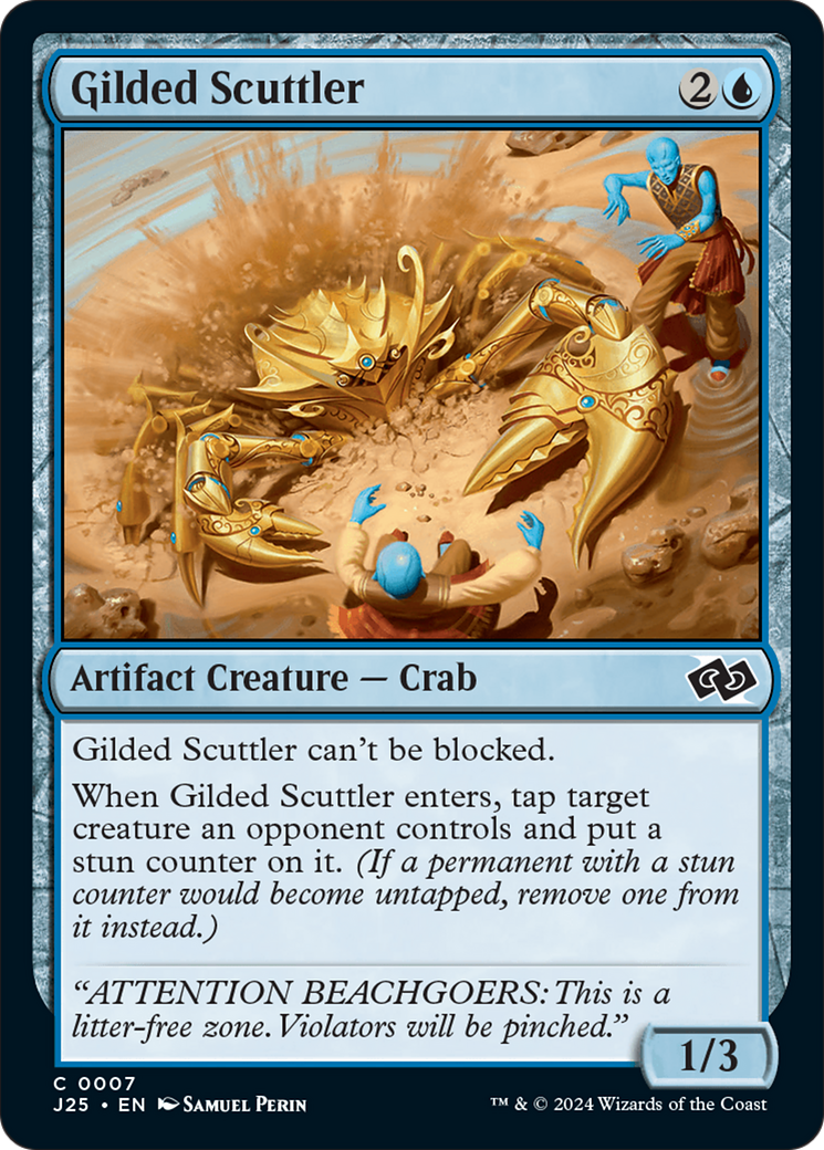 Gilded Scuttler [Foundations Jumpstart] | Game Grid - Logan