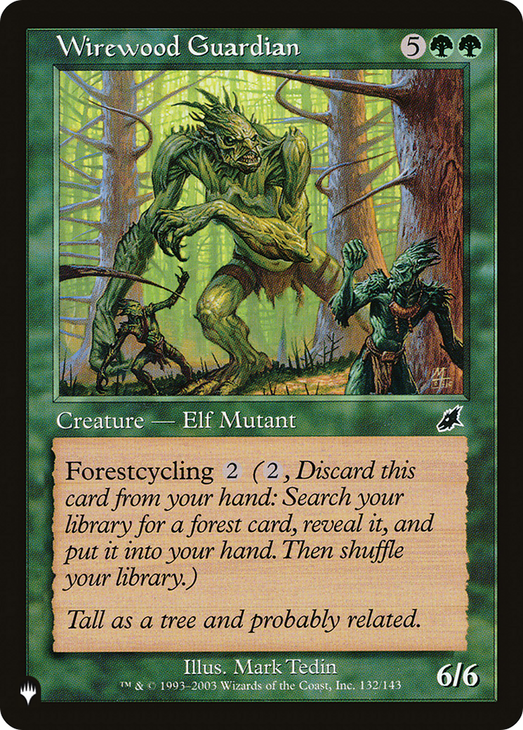 Wirewood Guardian [The List Reprints] | Game Grid - Logan