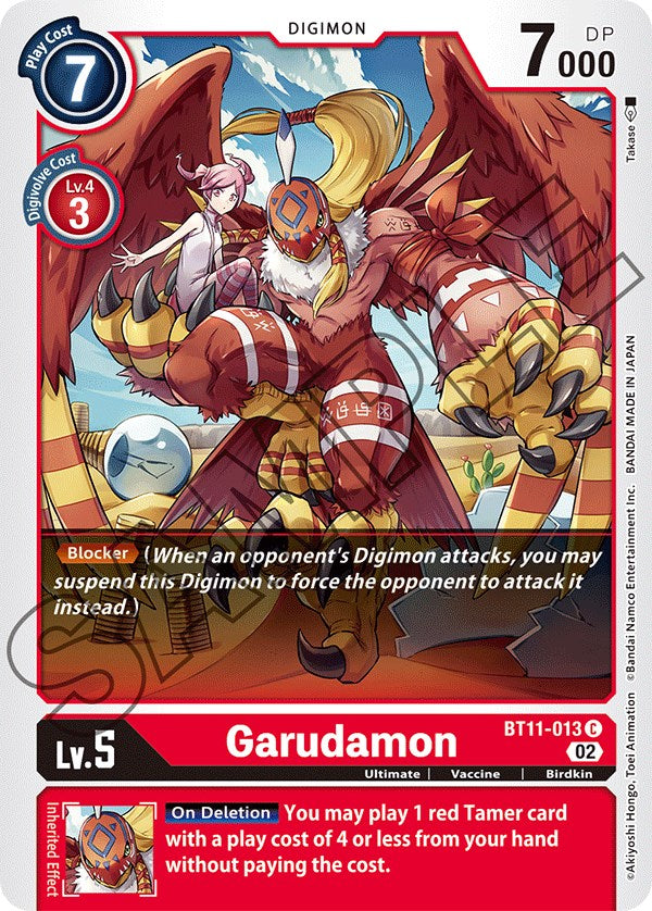 Garudamon [BT11-013] [Dimensional Phase] | Game Grid - Logan