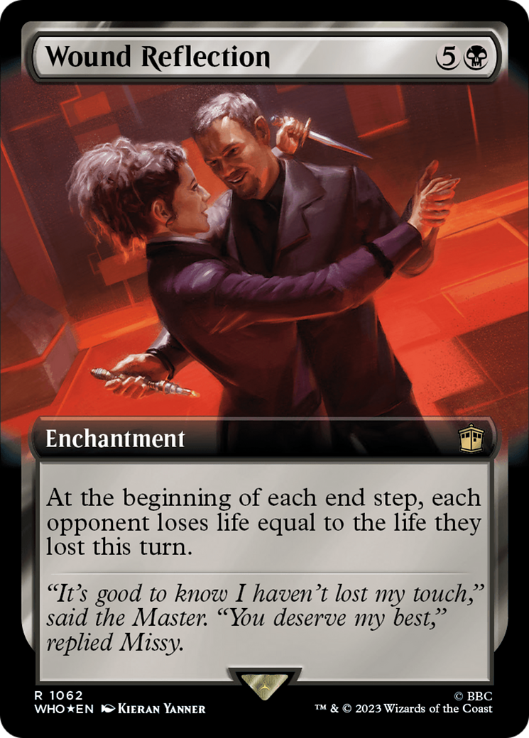 Wound Reflection (Extended Art) (Surge Foil) [Doctor Who] | Game Grid - Logan