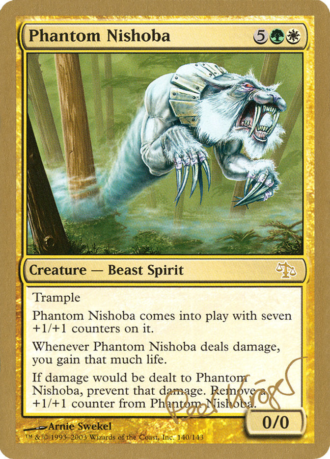 Phantom Nishoba (Peer Kroger) [World Championship Decks 2003] | Game Grid - Logan