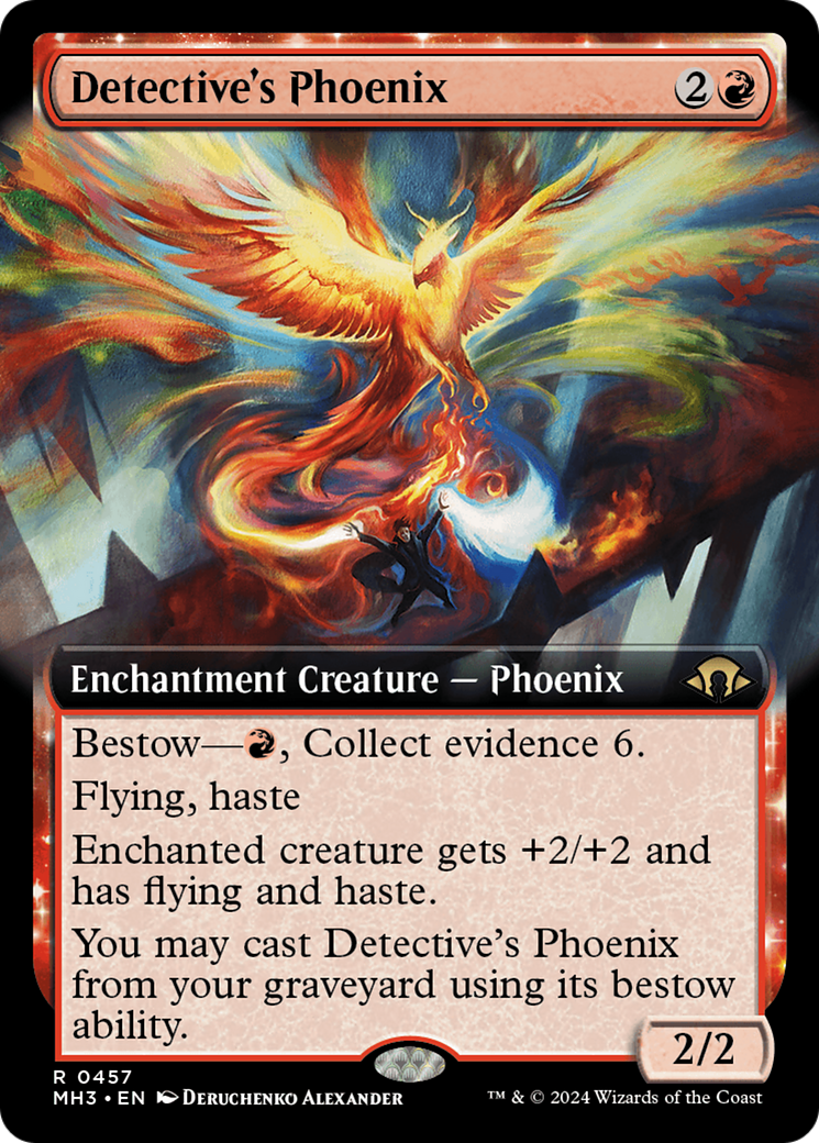 Detective's Phoenix (Extended Art) [Modern Horizons 3] | Game Grid - Logan