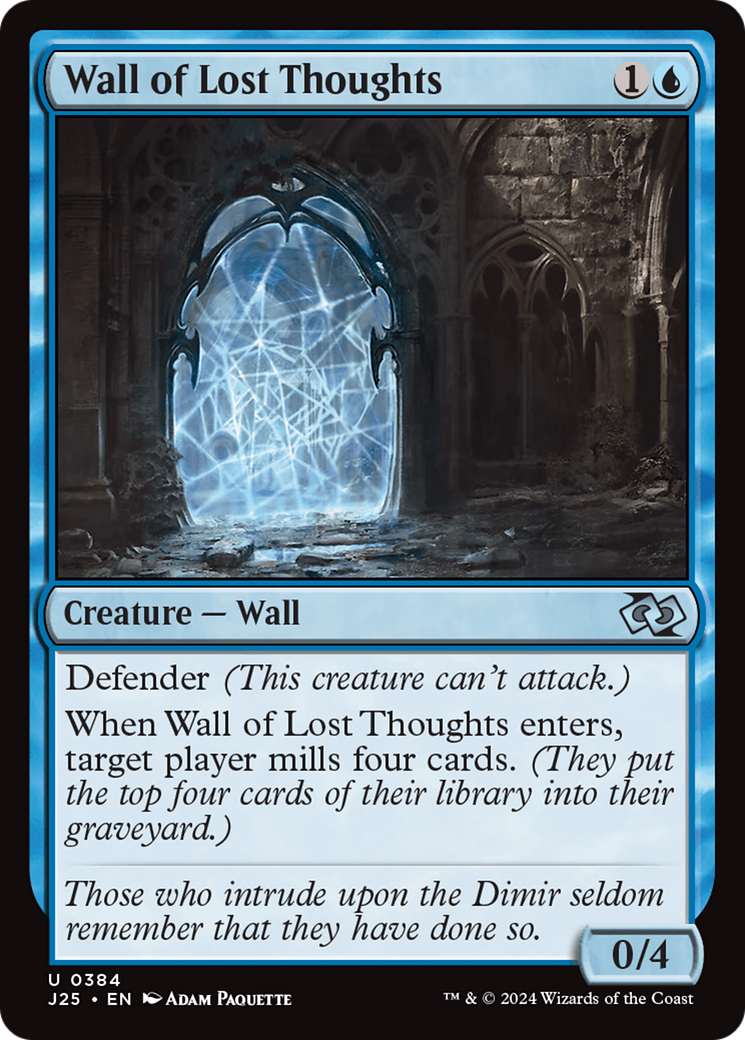 Wall of Lost Thoughts [Foundations Jumpstart] | Game Grid - Logan