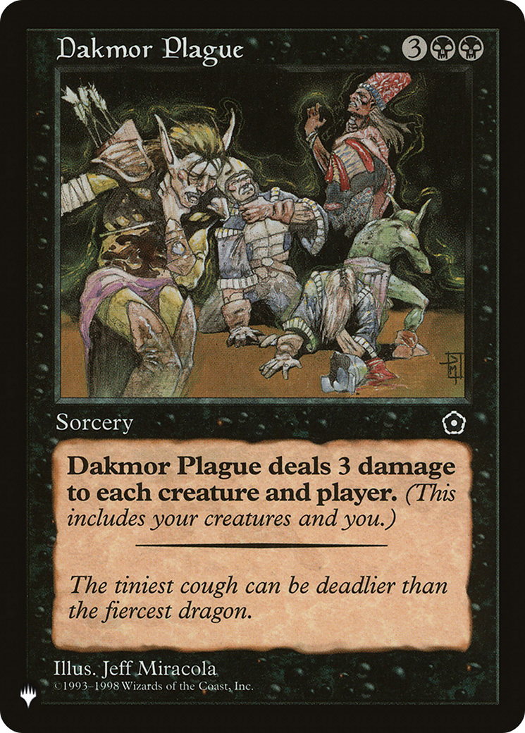 Dakmor Plague [The List] | Game Grid - Logan