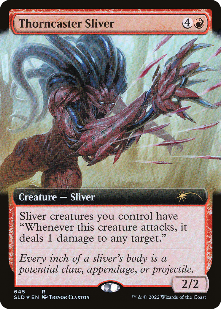 Thorncaster Sliver (Extended Art) [Secret Lair Drop Series] | Game Grid - Logan