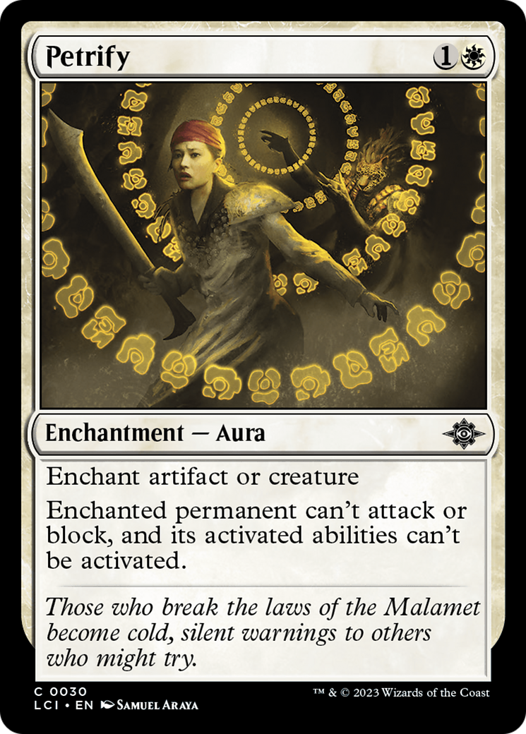 Petrify [The Lost Caverns of Ixalan] | Game Grid - Logan