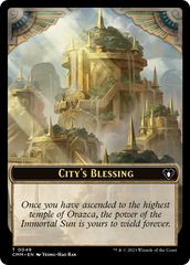 City's Blessing // Ogre Double-Sided Token [Commander Masters Tokens] | Game Grid - Logan