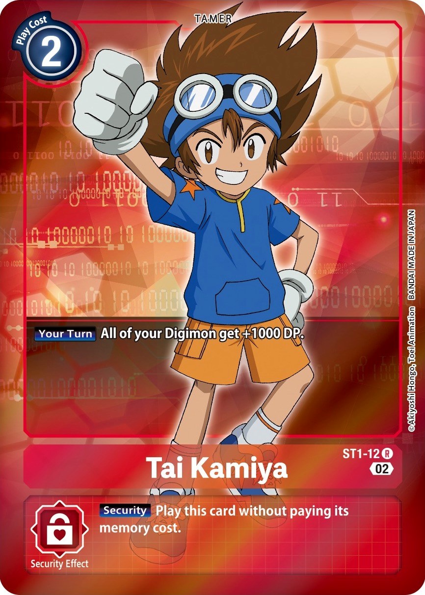 Tai Kamiya [ST1-12] (Alternate Art) [Starter Deck: Jesmon] | Game Grid - Logan