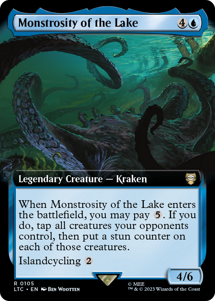 Monstrosity of the Lake (Extended Art) [The Lord of the Rings: Tales of Middle-Earth Commander] | Game Grid - Logan