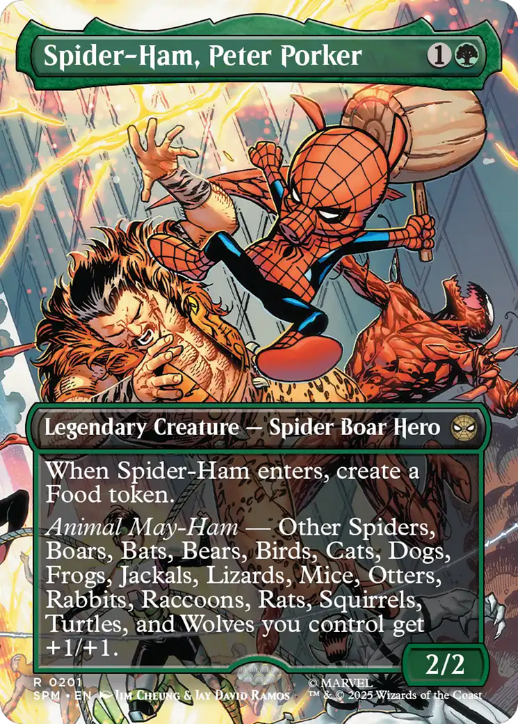 Spider-Ham, Peter Porker (Borderless) [Marvel's Spider-Man] | Game Grid - Logan