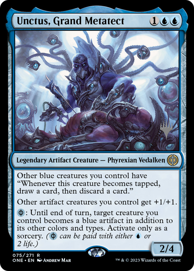 Unctus, Grand Metatect (Promo Pack) [Phyrexia: All Will Be One Promos] | Game Grid - Logan