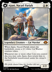 Ajani, Nacatl Pariah // Ajani, Nacatl Avenger [Modern Horizons 3] | Game Grid - Logan