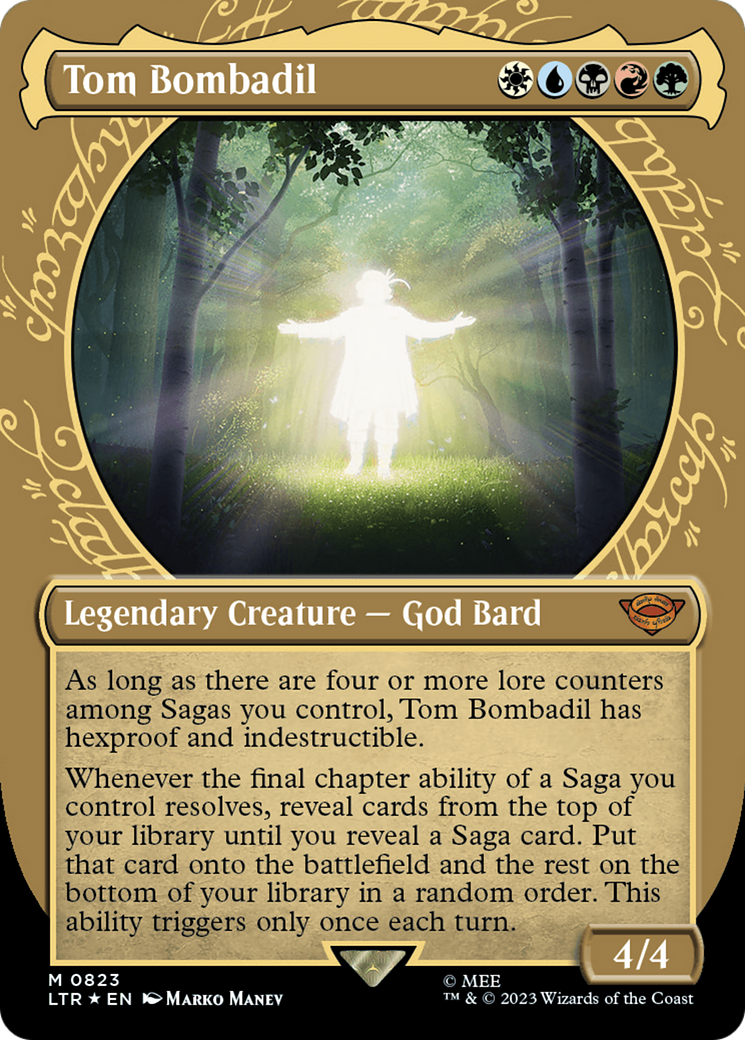 Tom Bombadil (Showcase) (Surge Foil) [The Lord of the Rings: Tales of Middle-Earth] | Game Grid - Logan