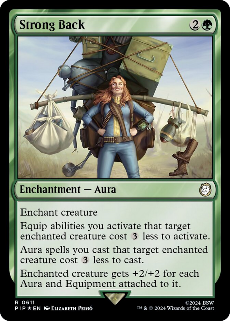 Strong Back (Surge Foil) [Fallout] | Game Grid - Logan