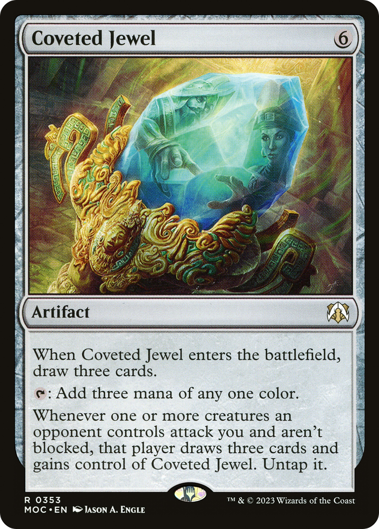 Coveted Jewel (Ripple Foil) [Modern Horizons 3 Commander] | Game Grid - Logan