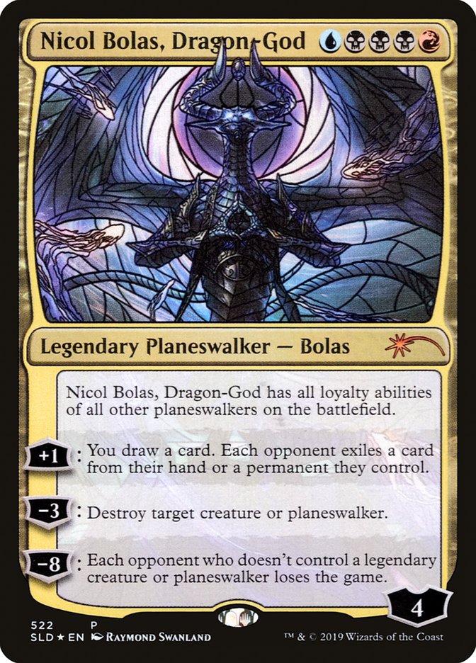 Nicol Bolas, Dragon-God (Stained Glass) [Secret Lair Drop Promos] | Game Grid - Logan